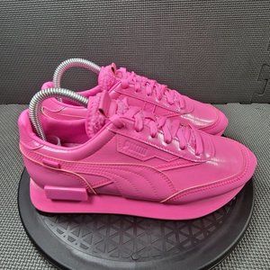 Womens Sz 7 Pretty Pink Puma Future Rider Chunky Sneakers